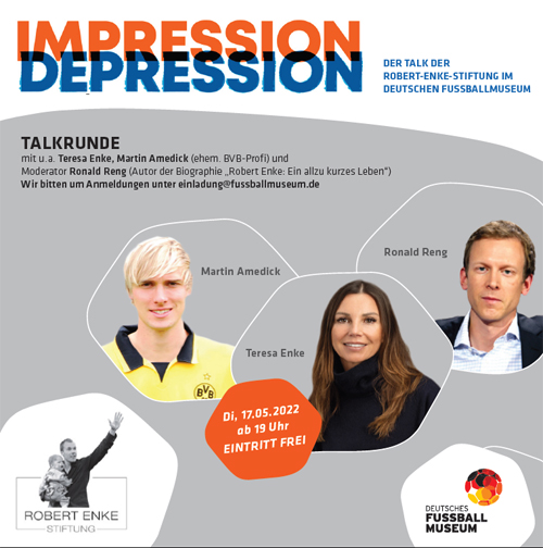 Impression Depression Der Talk Der Robert Enke Stiftung