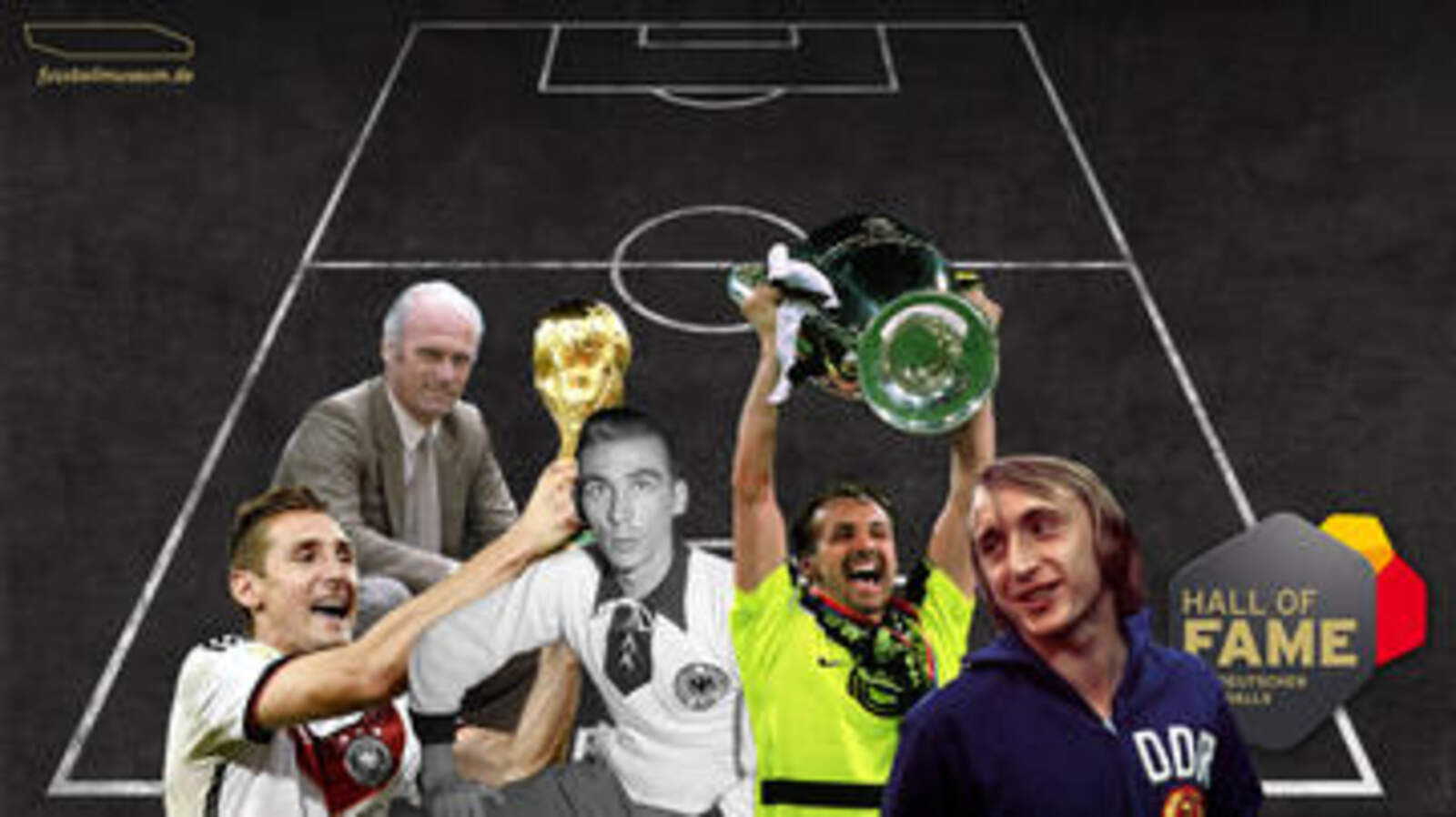 Translate to en:] Oliver Kahn in der HALL OF FAME des deutschen Fußballs ⚽